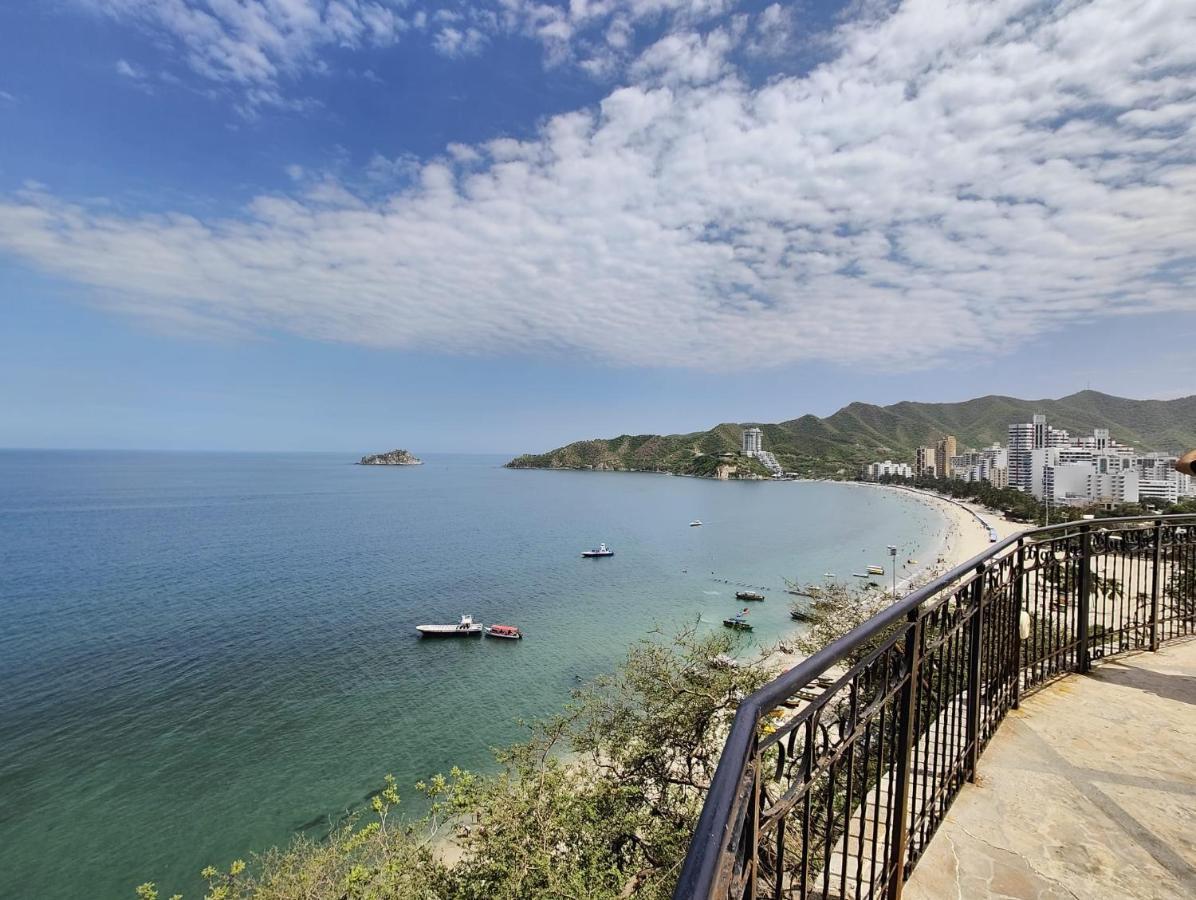 Rodadero Magico Apartamento Frente Al Mar Santa Marta  Buitenkant foto