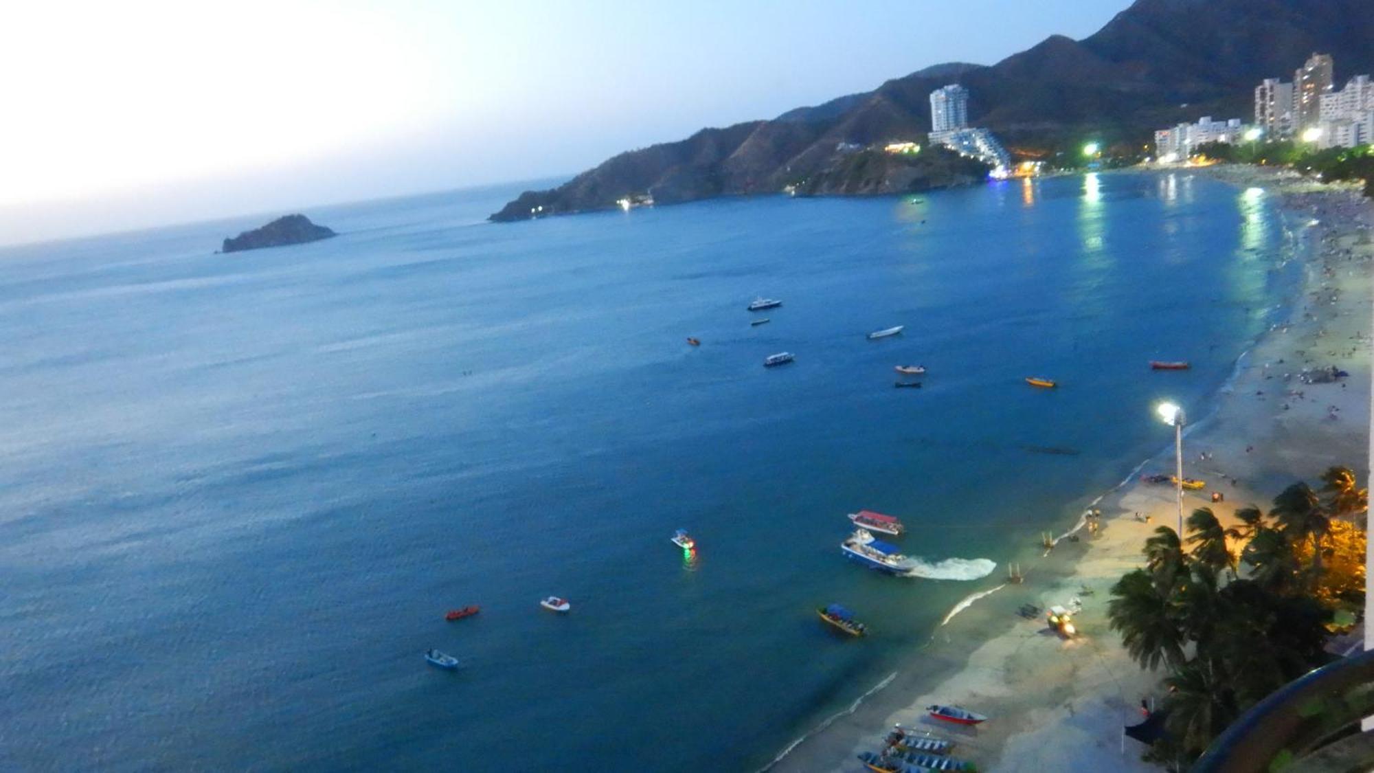 Rodadero Magico Apartamento Frente Al Mar Santa Marta  Buitenkant foto